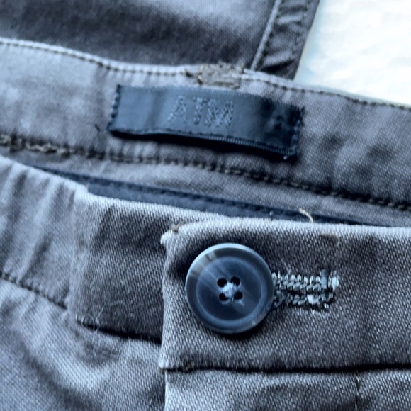 ATM Stretch Cotton Distressed Cargo Pants - Picture 8 of 16